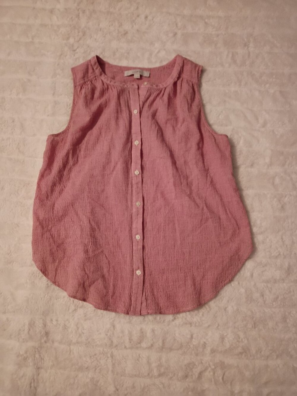 Loft Gingham Blouse